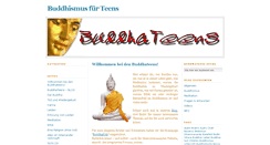 Desktop Screenshot of buddhateens.org